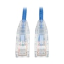 Eaton Cat6 Snagless Slim UTP Ethernet Cable (RJ45 M/M) Blue 8-in