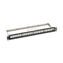 Tripp Lite series Panel de Conexiones Blindado RJ45 Keystone / Multimedia de 24 Puertos - N062-024-KJ-SH