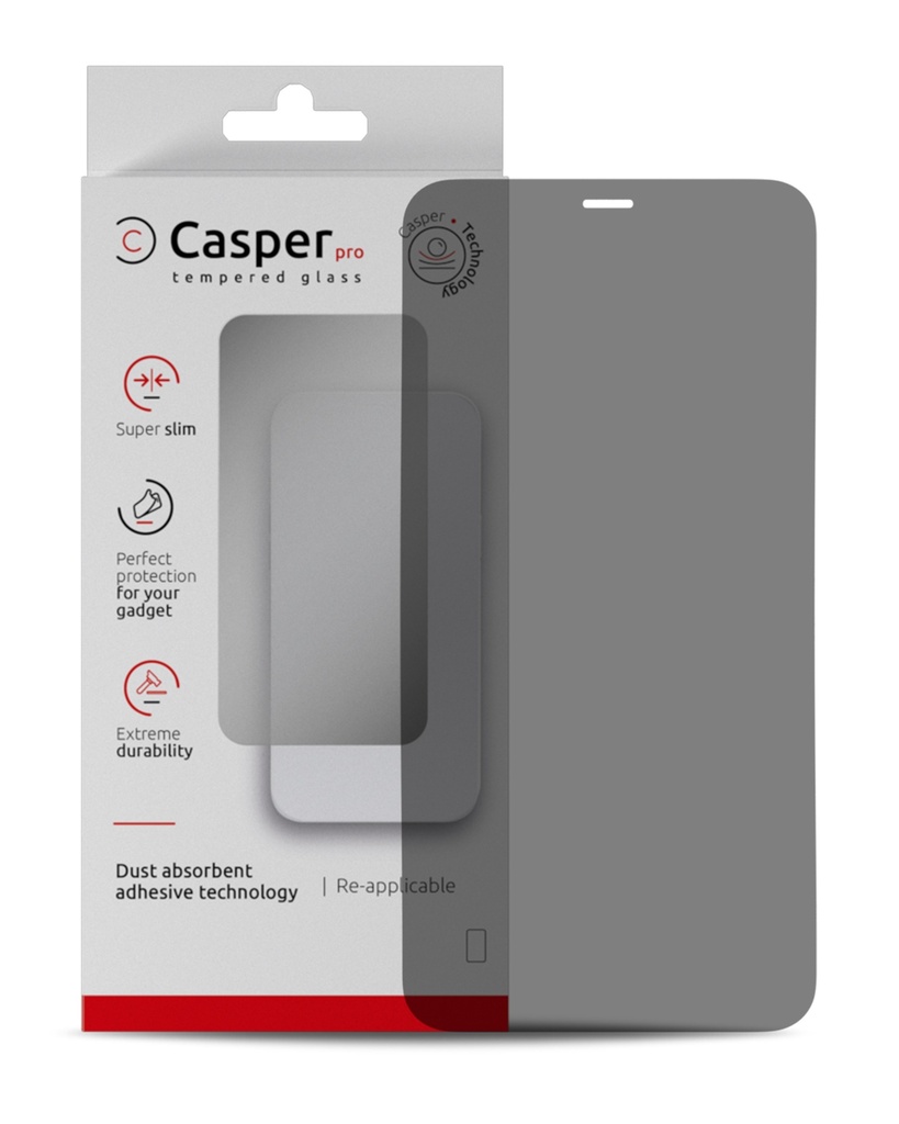 Casper Tempered Glass for iPhone 12/12 Pro - Privacy