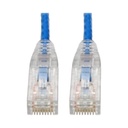 Eaton Cat6 Snagless Slim UTP Ethernet Cable (RJ45 M/M) Gray 6-in