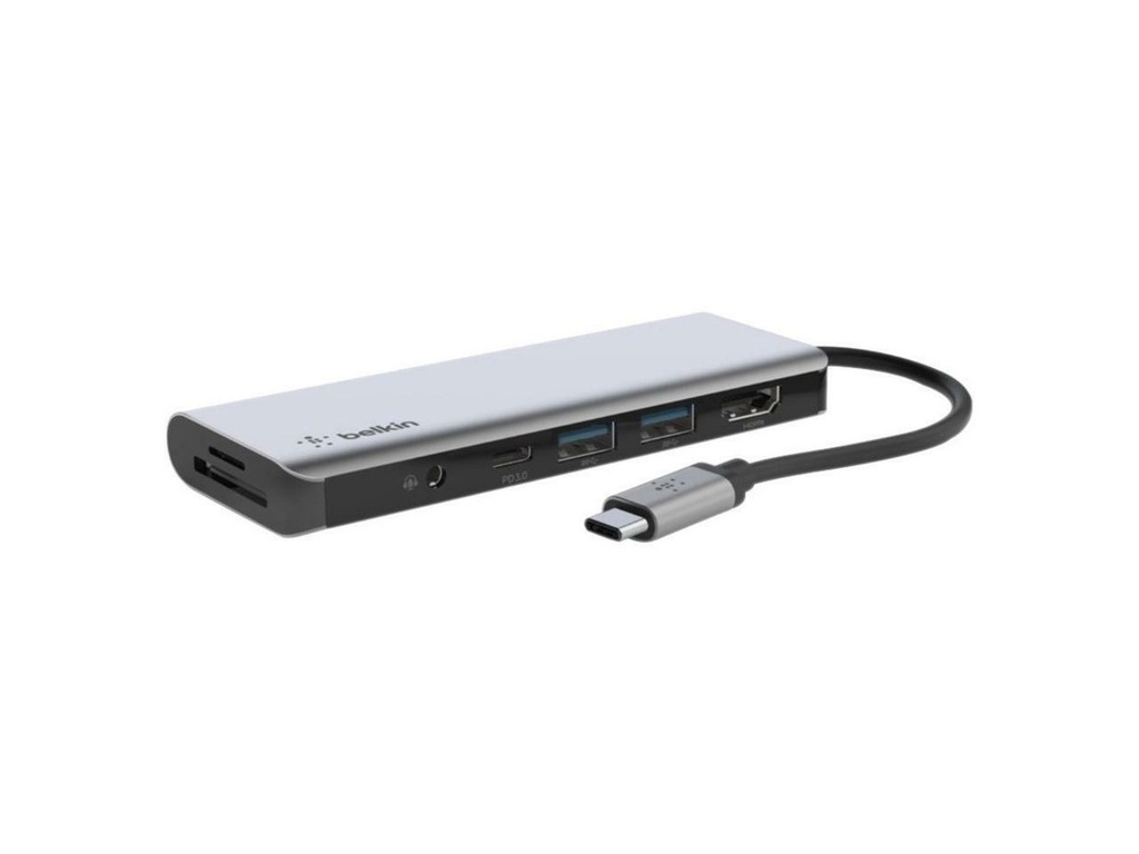 Belkin USB-C Multiport Adapter 7-IN-1