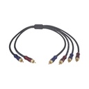 VKheroKV RCA Stereo Plug Male to Dual RCA Plug 1.5ft - Wv-rcato2/rcakite-05