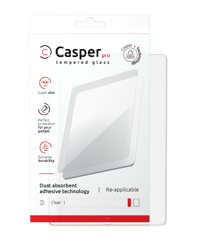 Casper Tempered Glass for iPad 11" / 10.9 - Clear