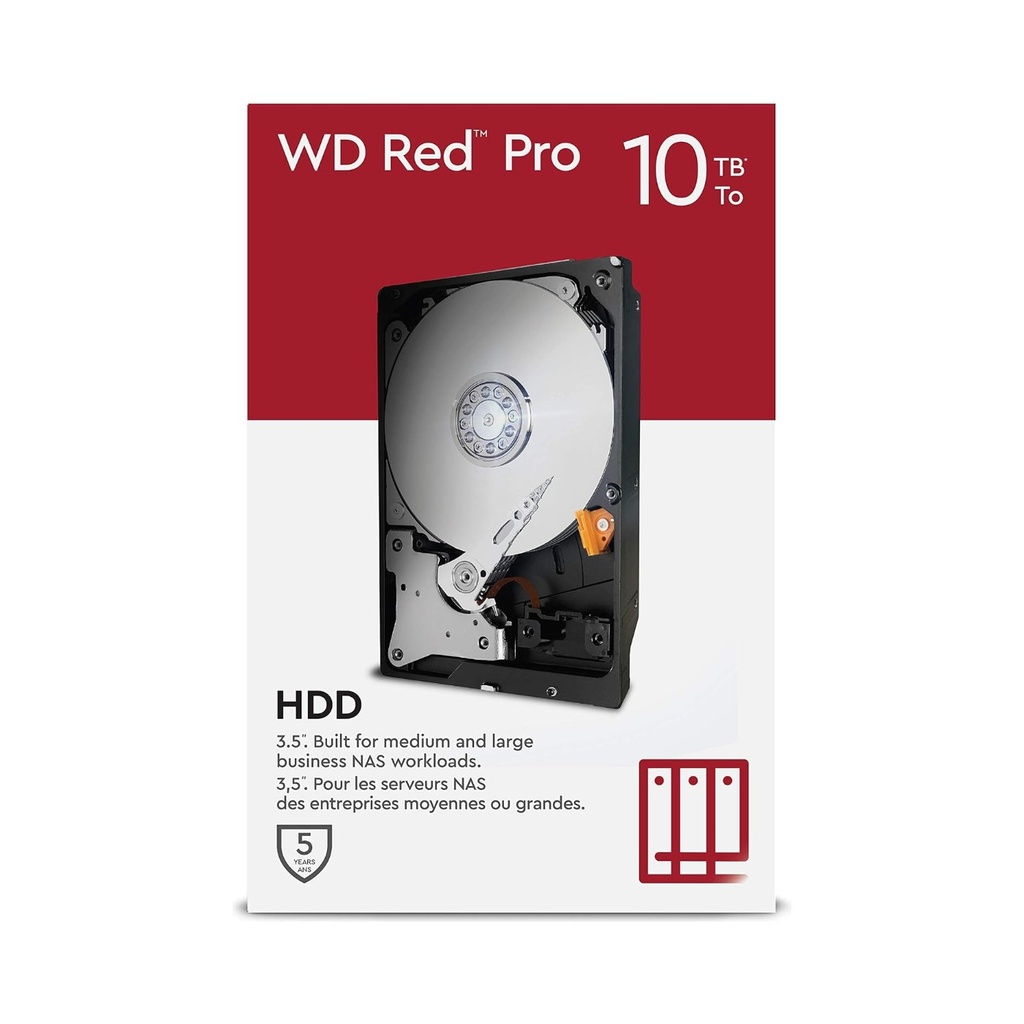WD 10TB Red Pro NAS 3.5" HDD