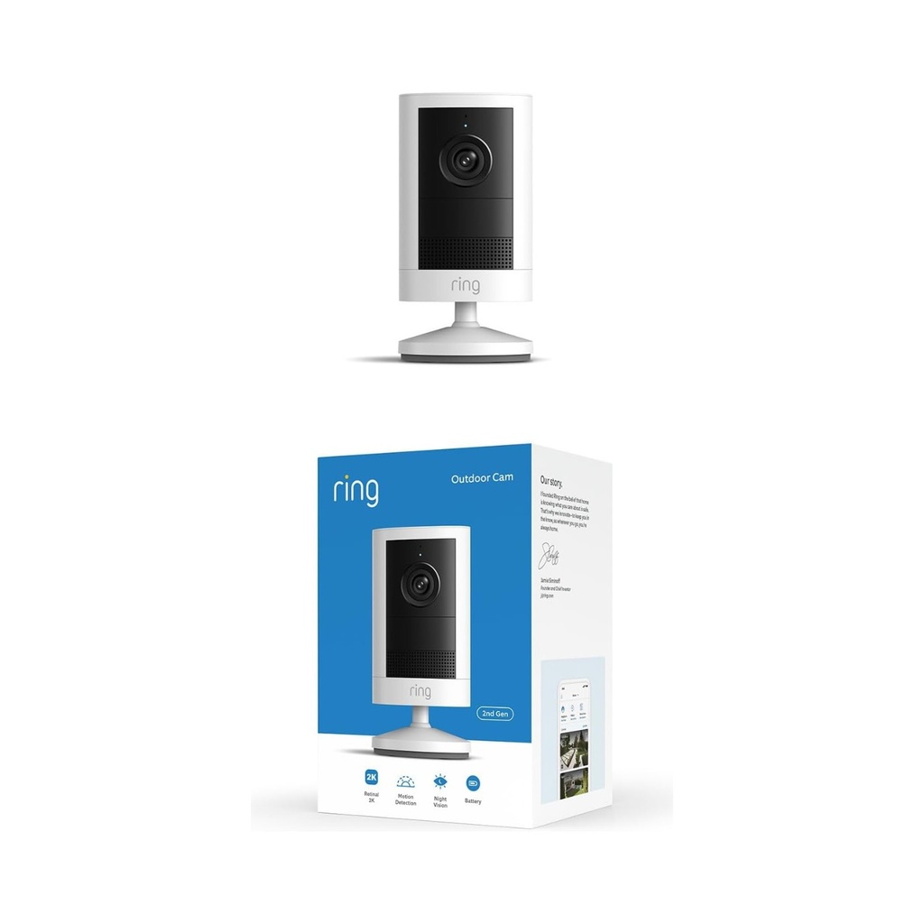 Ring Outdoor Cam Plus 2K Motion Detection