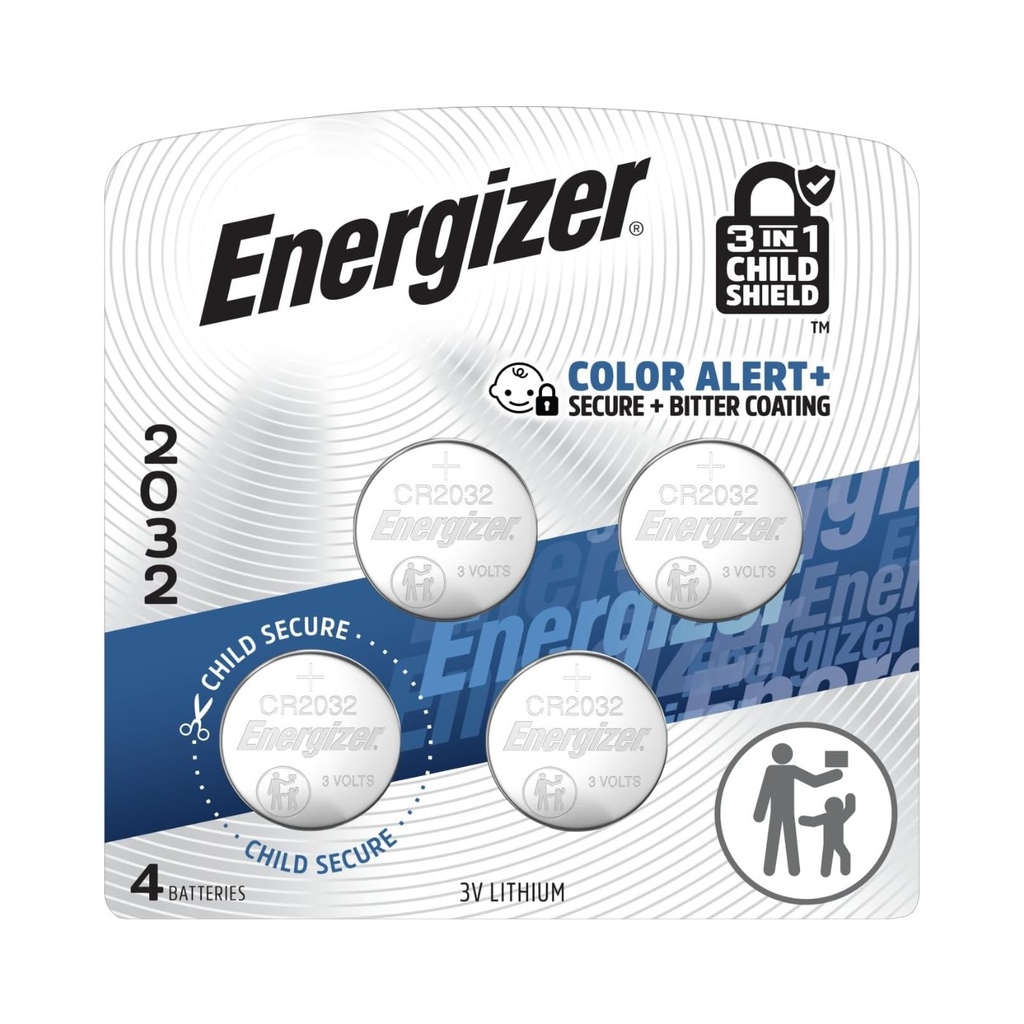 Energizer CR2032 Battery 4-Pack