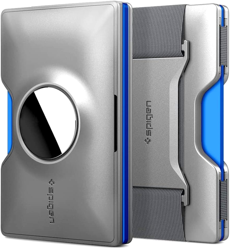 Spigen AirTag Card Holder Wallet S Gunmetal - AMP02303