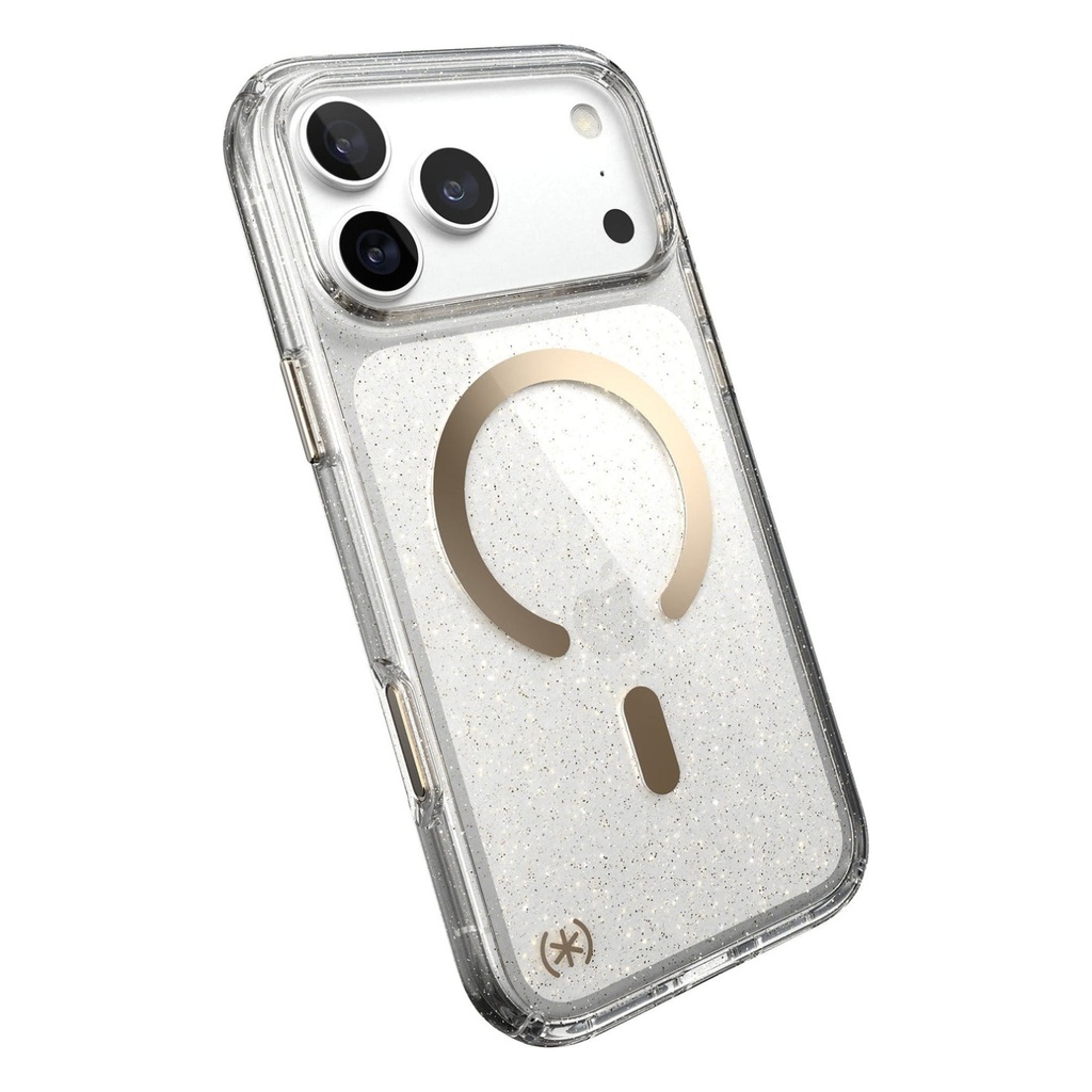 Speck Presidio Lux Glitter MagSafe for iPhone 18