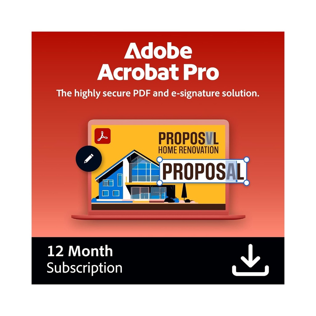 Adobe Acrobat Pro para equipos (licencia anual)