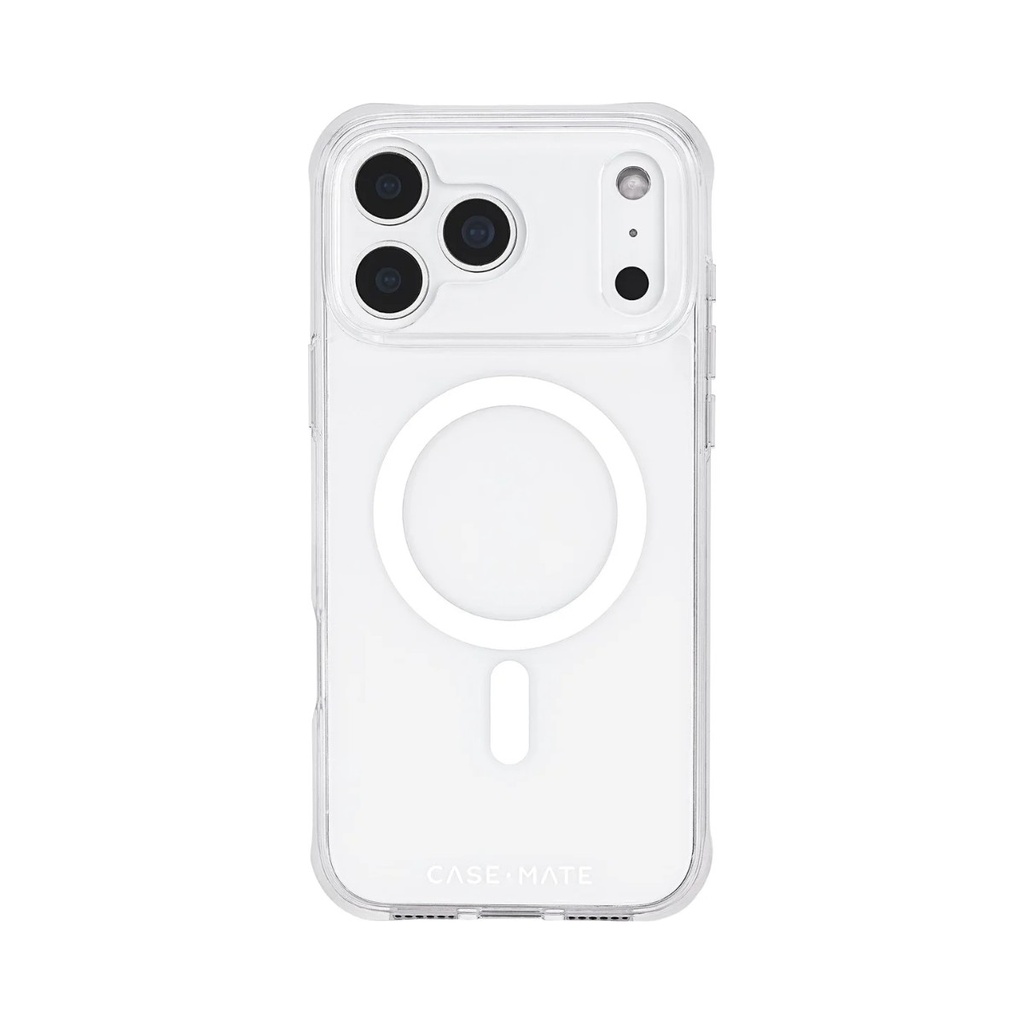 Case-Mate (Apple Exclusive) Tough Plus Case with MagSafe for iPhone 17 Pro - Clear