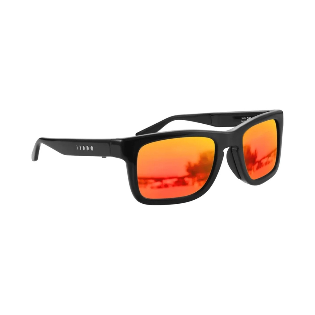 Chamelo Prime Smart Sunglasses Fire Lens Matte Black Frame