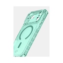 itSkins Hybrid R Vapor Case with MagSafe for iPhone 17 Pro - Light Green - AP7X-HBVAR-LGRN