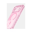 itSkins Hybrid R Vapor Case with MagSafe for iPhone 17 Pro Max - Light Pink - AP7U-HBVAR-LPNK