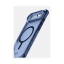 itSkins Hybrid R Vapor Case with MagSafe for iPhone Air - Navy Blue - AP7R-HBVAR-NVBL
