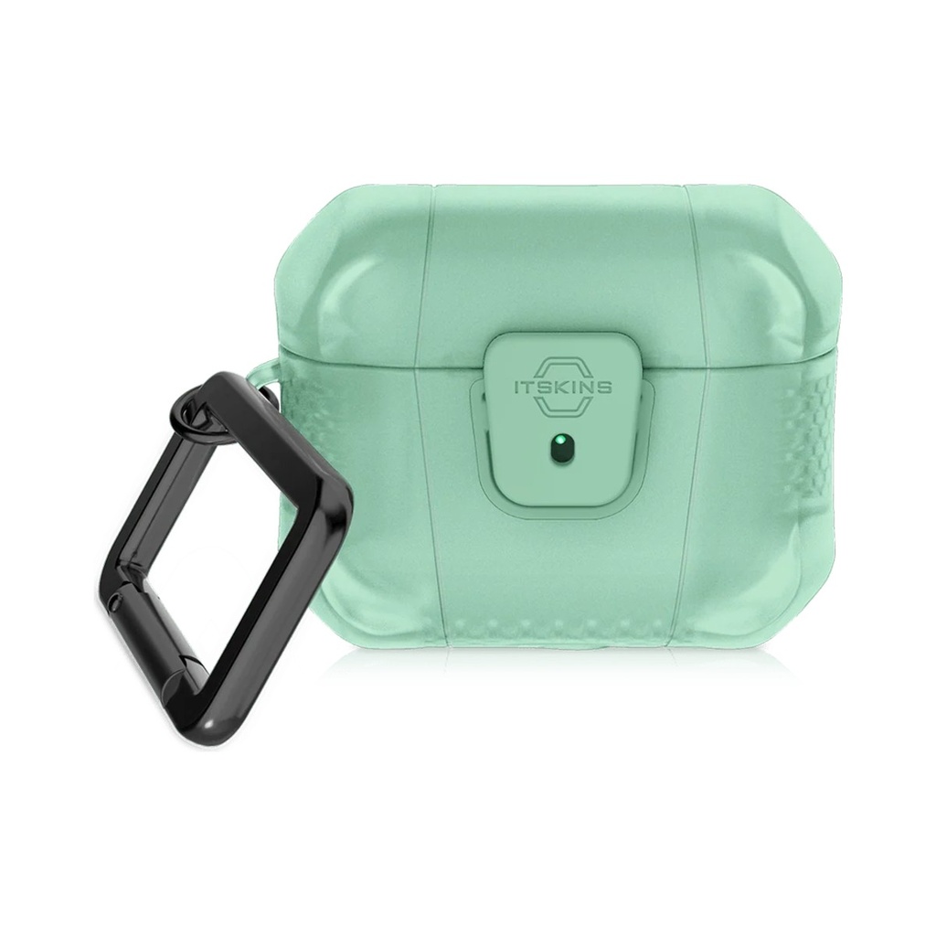 itSkins Spectrum Frost with Lock for Airpods 3 - Light Green