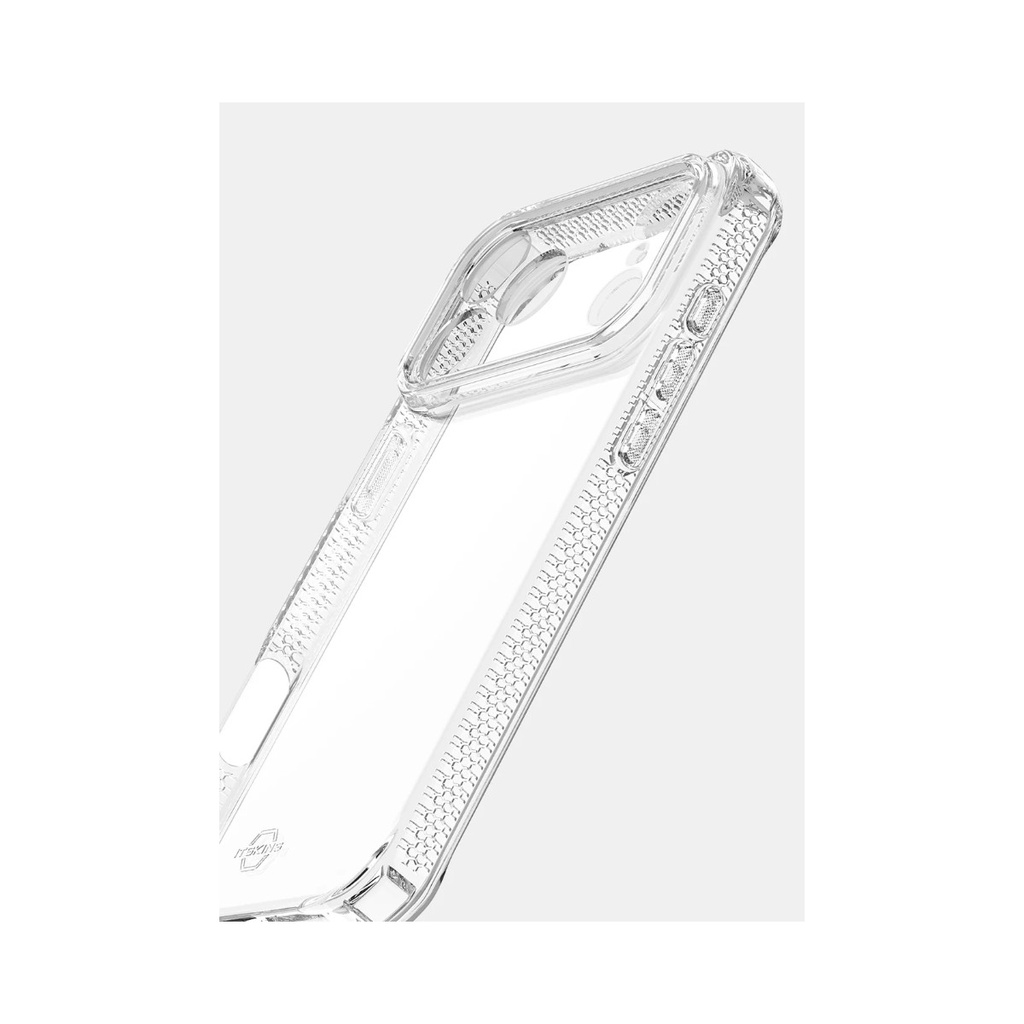 itSkins Spectrum R // Clear Case for 18 Pro / 17 Pro - Transparent