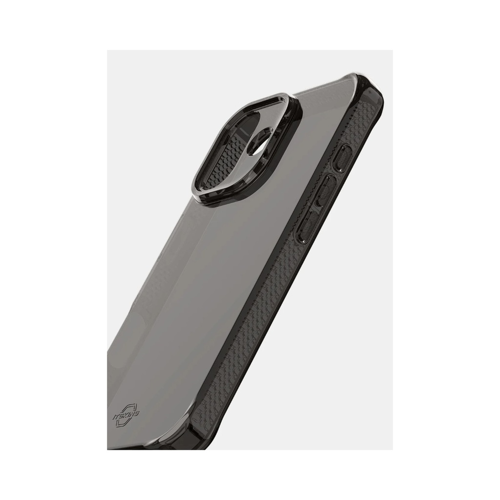 itSkins Spectrum R Clear Case for iPhone 17 - Smoke