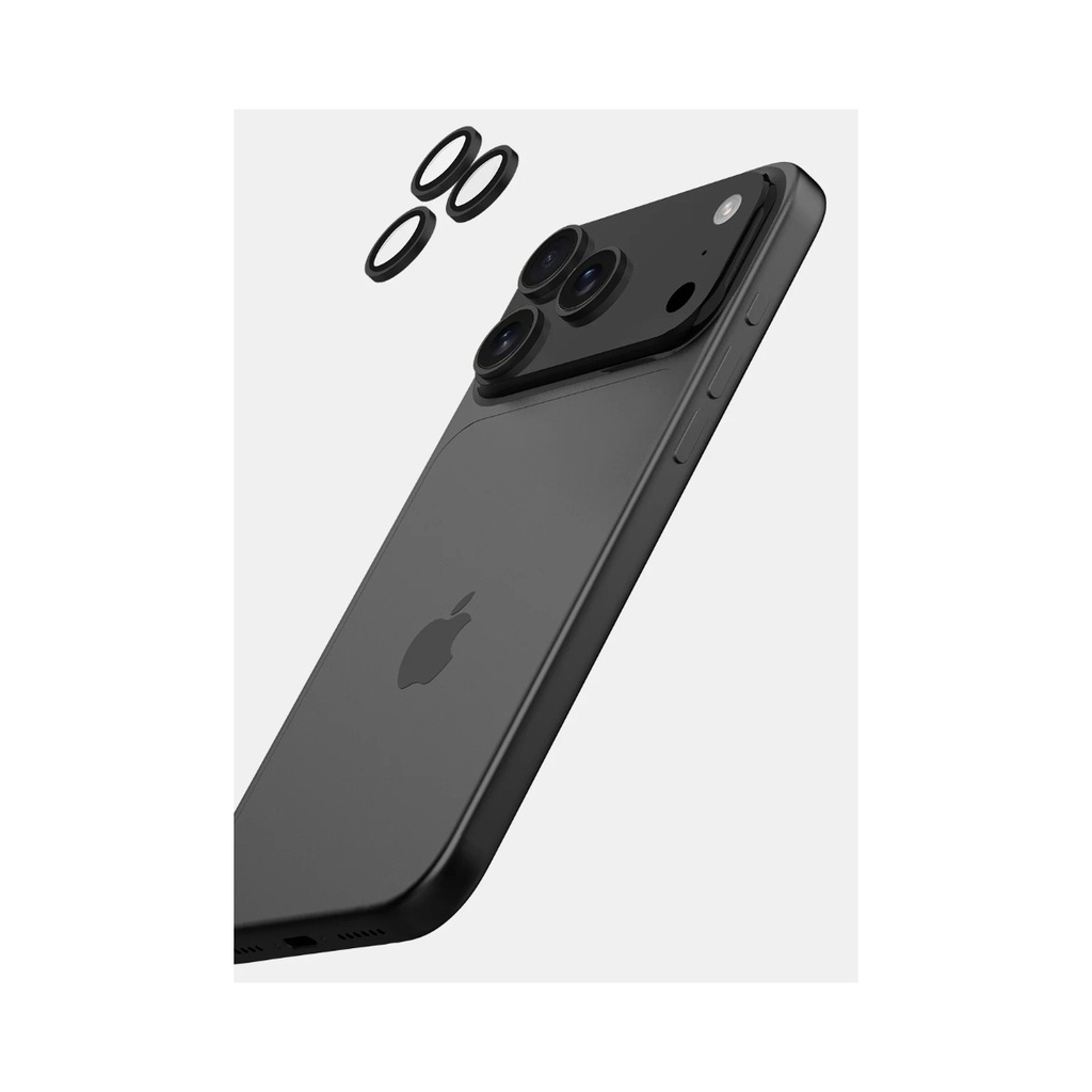 itSkins Supreme Lens Protector for iPhone 17 Pro/Pro Max - Black