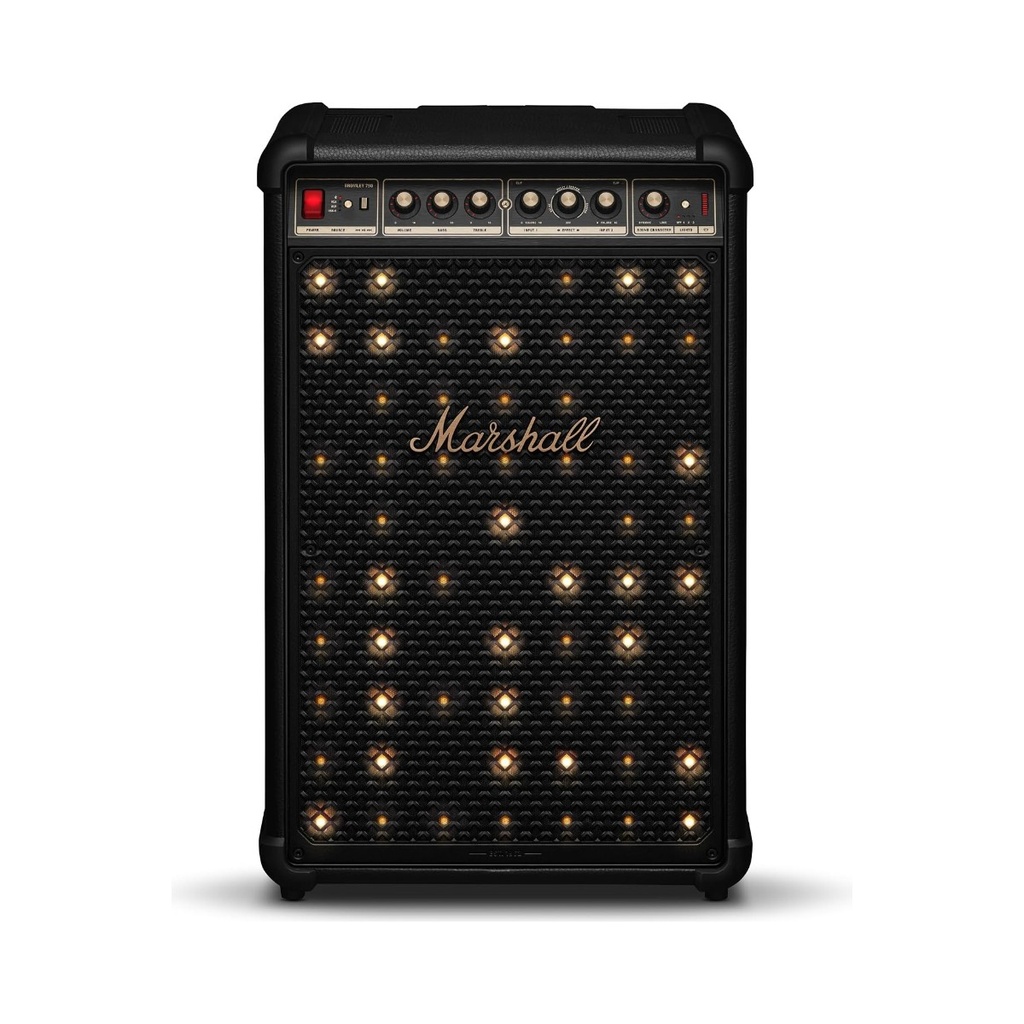 Marshall Bromley 750 Party Speaker - Black and Brass