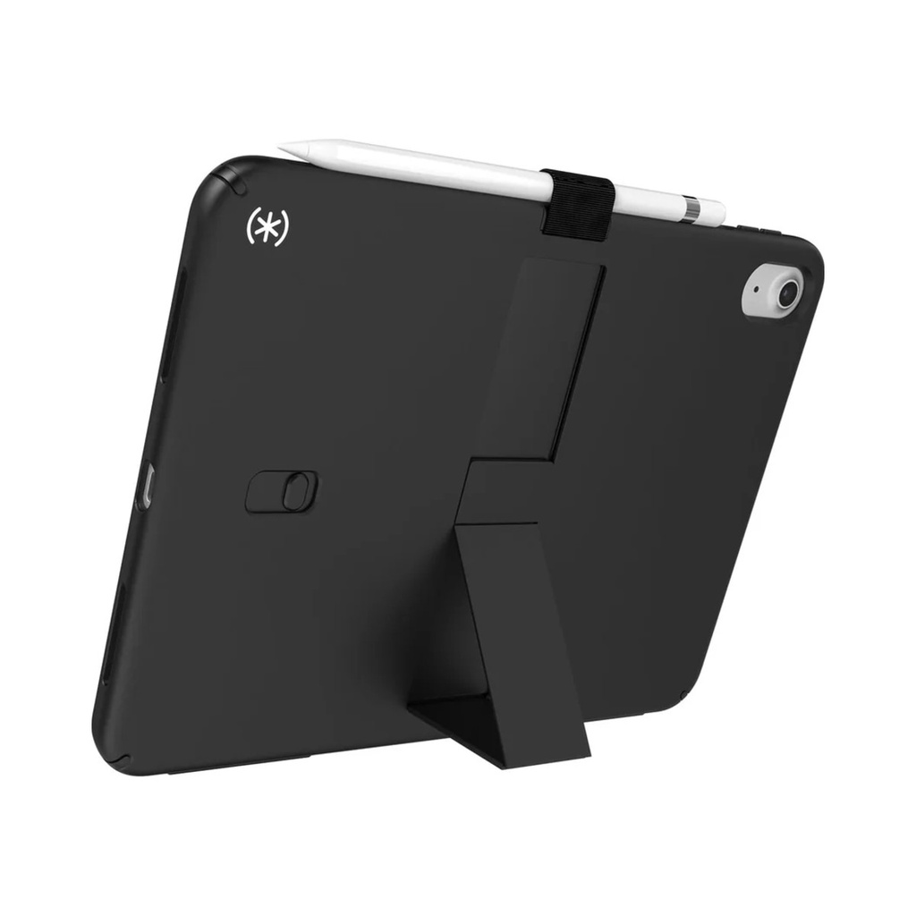 Speck Standy Shell Case for iPad 10/11 Gen - Black/Black/White