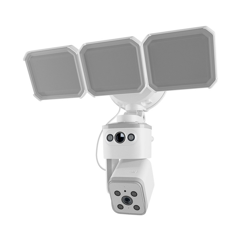 Nexxt Home Outdoor Floodlight Dual lens PTZ + Fixed camera - NHC-FP50DL