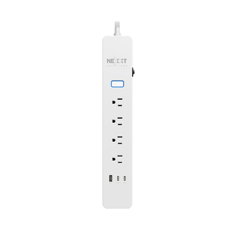 Nexxt Home Smart Power Strip 4 outlet 2 USB C 2 USB A - NHP-E710