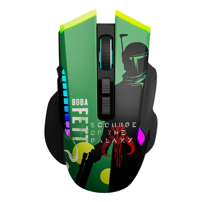 Primus Gaming Gladius 2-Mode RGB Mouse 10000 DPI Boba Fett Edition