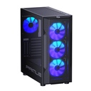Primus Gaming Vallum L6 Mid-Tower PC Case - Black