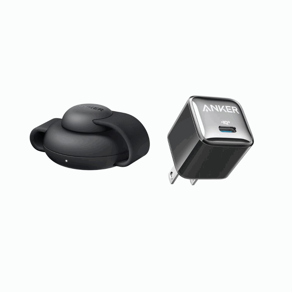 Anker MagGo Estación de Carga 3 en 1 Plegable + Cargador Nano 20W