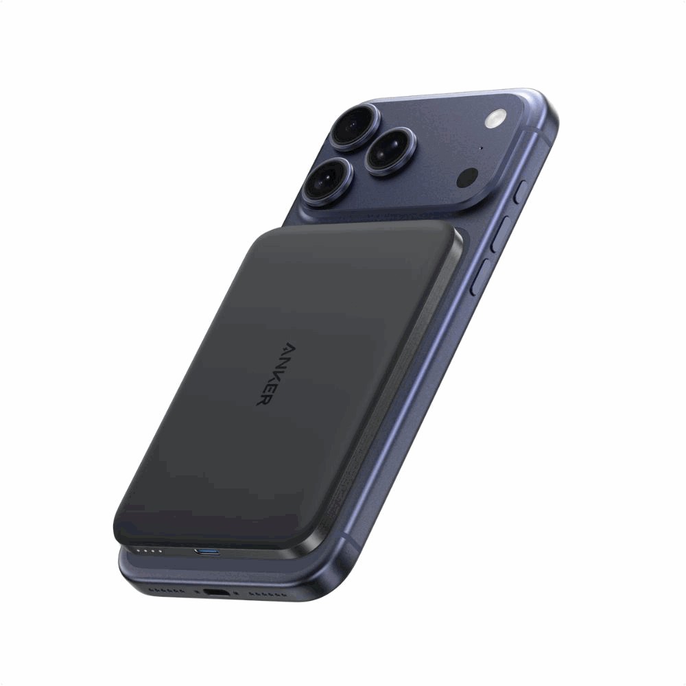 Anker Nano Power Bank MagGo Slim 5,000 mAh - Negro - A1665H11