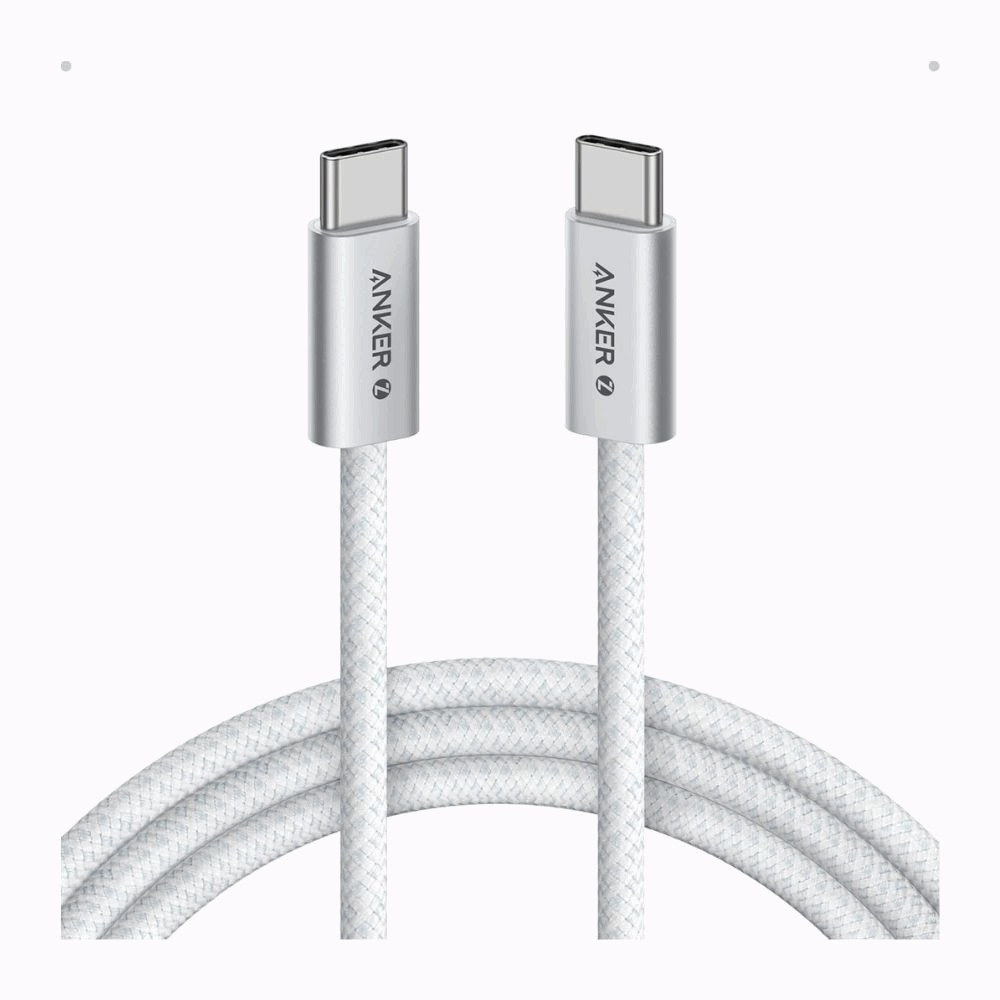 Anker Zolo Cable USB-C a USB-C 240W 0.9 m - Blanco - A8060H21