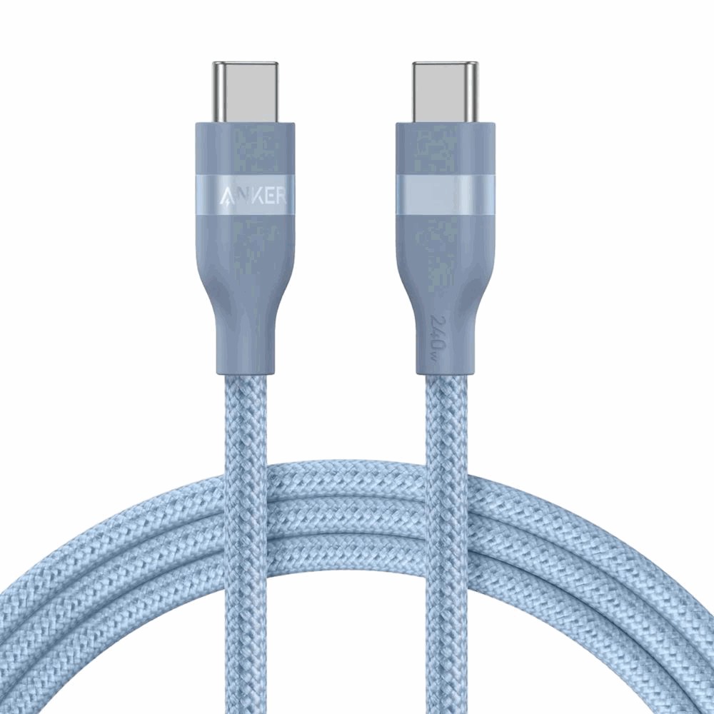 Anker Cable USB-C a USB-C 240W suave 0.9 m - Azul