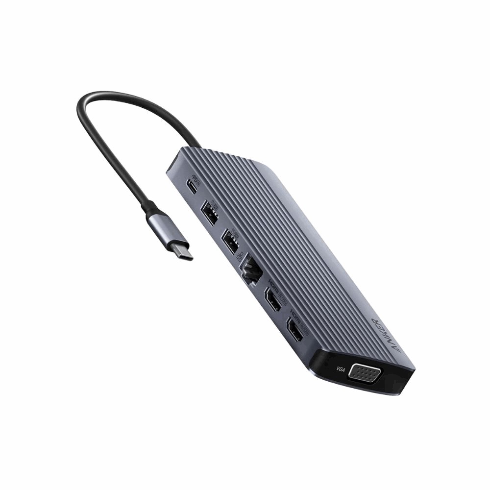 Anker Hub USB-C 14 en 1 Triple Pantalla