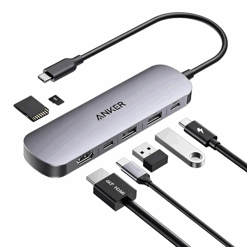 Anker Nano Hub USB-C 7 en 1 - A83D2HA1