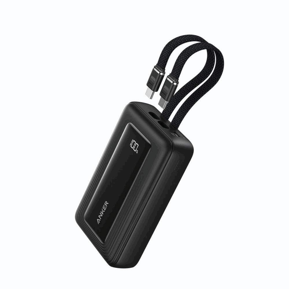 Anker Zolo Power Bank 10,000 mAh 35W con 2 cables USB-C - A110LH12