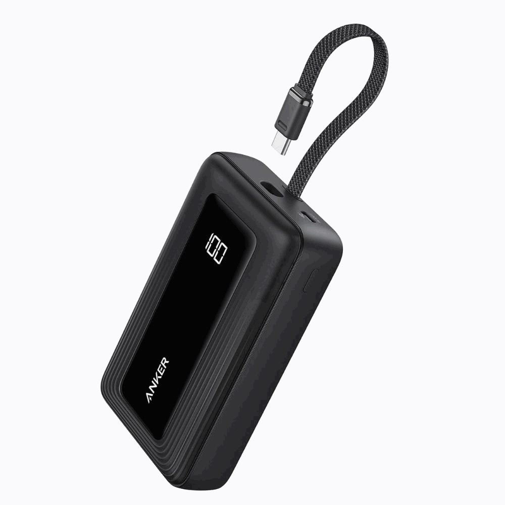 Anker Zolo Power Bank 20,000 mAh 45W con 2 cables USB-C