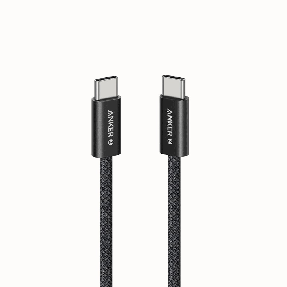 Anker Zolo Cable USB-C a USB-C 240W trenzado 0.9 m - Negro