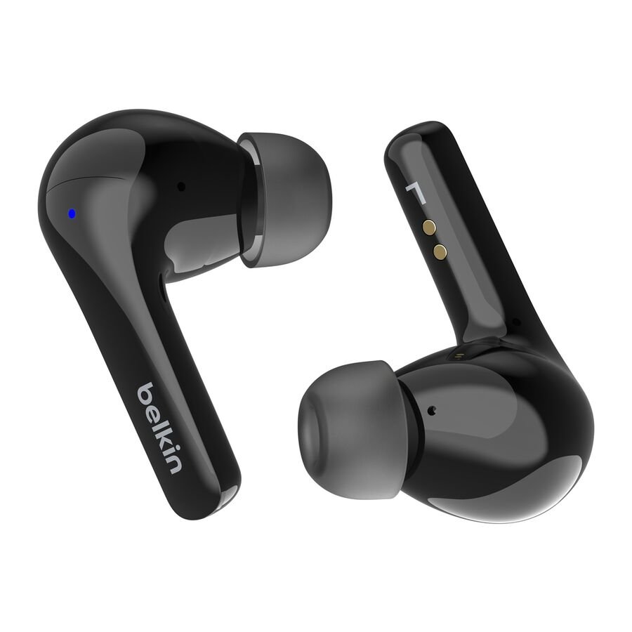 Belkin SoundForm Motion 2 True Wireless Earbuds, Black