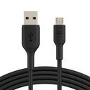 Belkin USB-A to Micro-USB Cable, 1m, Black - CAB005bt1MBK