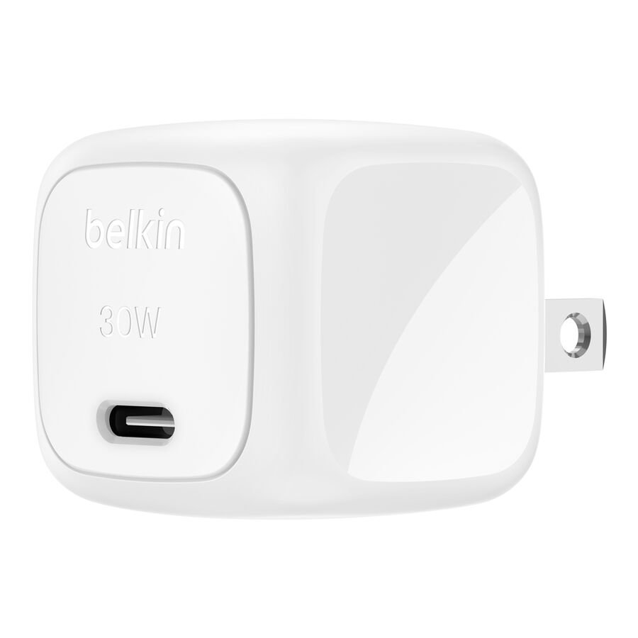 Belkin BoostCharge 30W USB-C Wall Charger, White