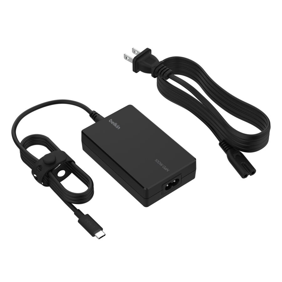 Belkin USB-C Core GaN Charger 100W, Laptop Power Adapter
