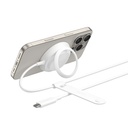 Belkin UltraCharge Magnetic Charger, Qi2 25W, White - WIA014ttWH