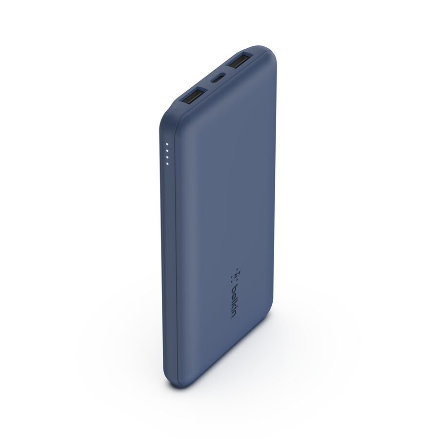 Belkin BoostCharge 10K Power Bank, 15W USB-C, Blue - BPB011btBL