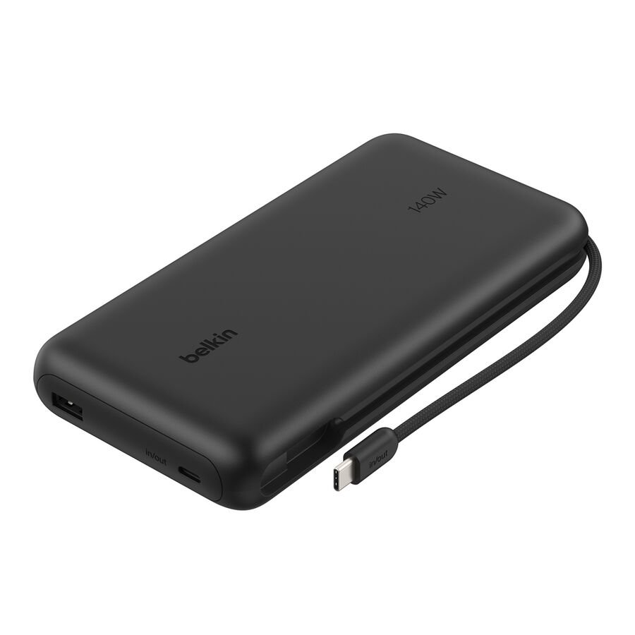 Belkin UltraCharge Pro Laptop Power Bank 25K, Black