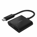 Belkin USB-C to HDMI + Charge Adapter, Black
