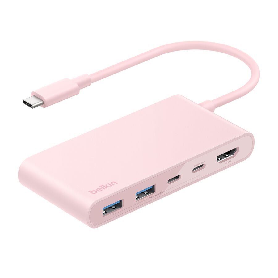 Belkin 5-Port USB-C Hub with Dual USB-C Ports - AVC022fqPK