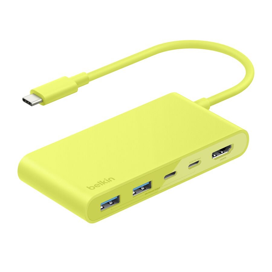 Belkin 5-Port USB-C Hub with Dual USB-C Ports