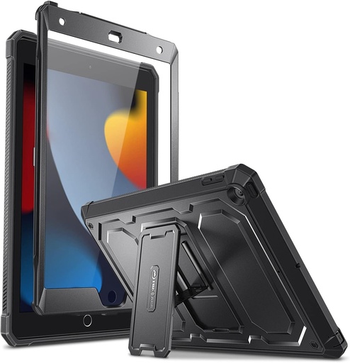 [X002D8CLB9] Fintie Case for iPad 9th/8th/7th Generation 10.2-inch, Shockproof Lightweight Stand Case, Also Compatible with iPad Air 3 10.5-inch and iPad Pro 10.5-inch - Black