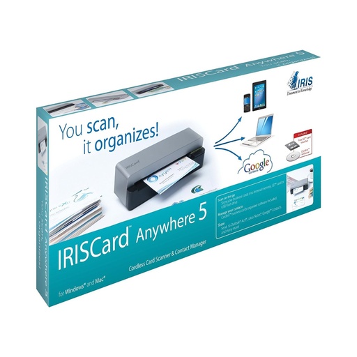 [765010725014] IRIS IRISCard Anywhere 5 Business Cards Scanner