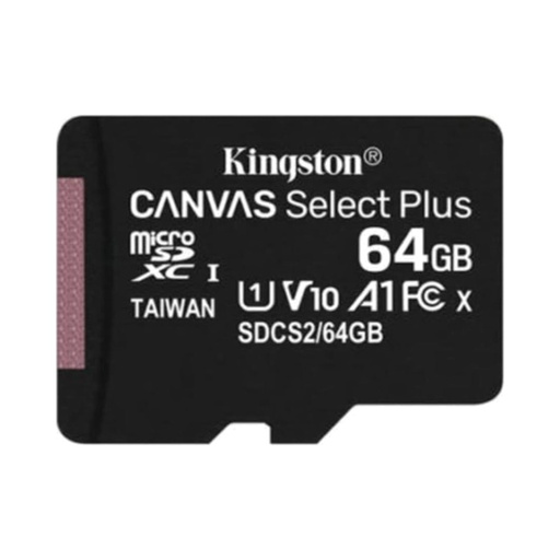 [740617298697] Kingston Micro SDXC Memory Card W/ SD Adapter 64GB
